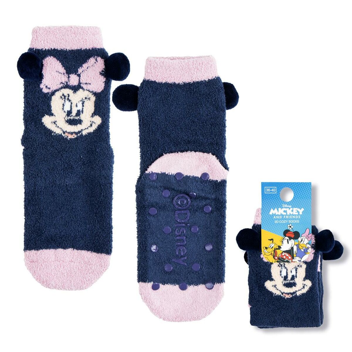 Image secondaire de Chaussettes Antidérapantes Minnie Mouse