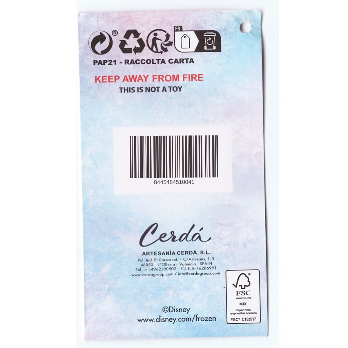 Plecak szkolny 3D Frozen Niebieski 25,0 x 31,0 x 10,0 cm