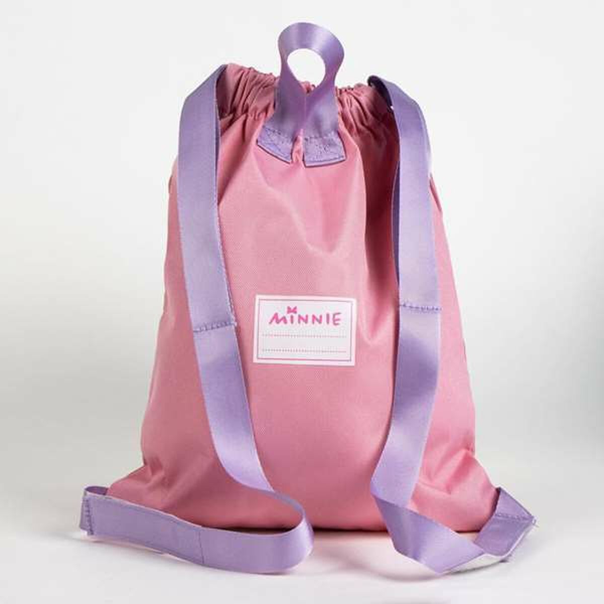 Image secondaire de Sac à dos serré par des ficelles Minnie Mouse Rose 27 x 33 cm