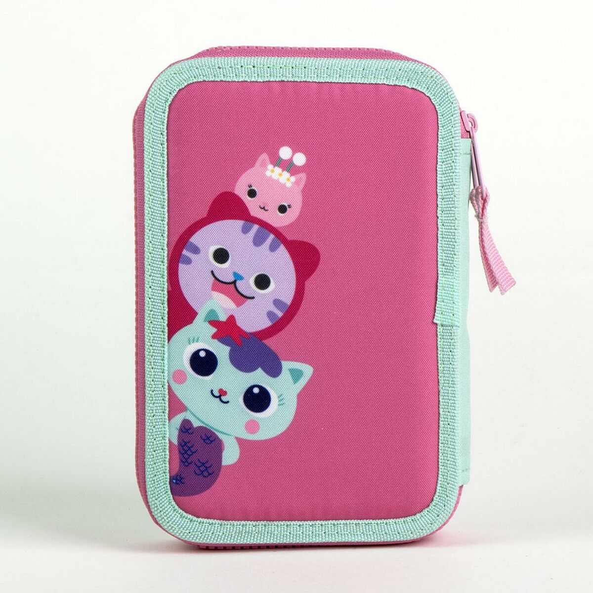 Image secondaire de Trousse Scolaire avec Accessoires Gabby's Dollhouse Rose 41 x 58 x 3 cm