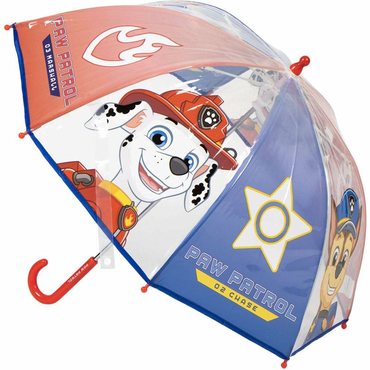 Paraplu The Paw Patrol Blauw Ø 71 cm 45 cm