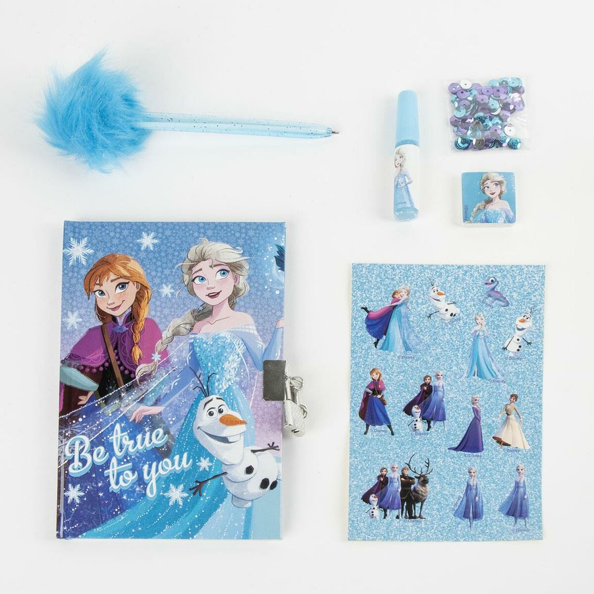 Image secondaire de Agenda avec accessoires Frozen