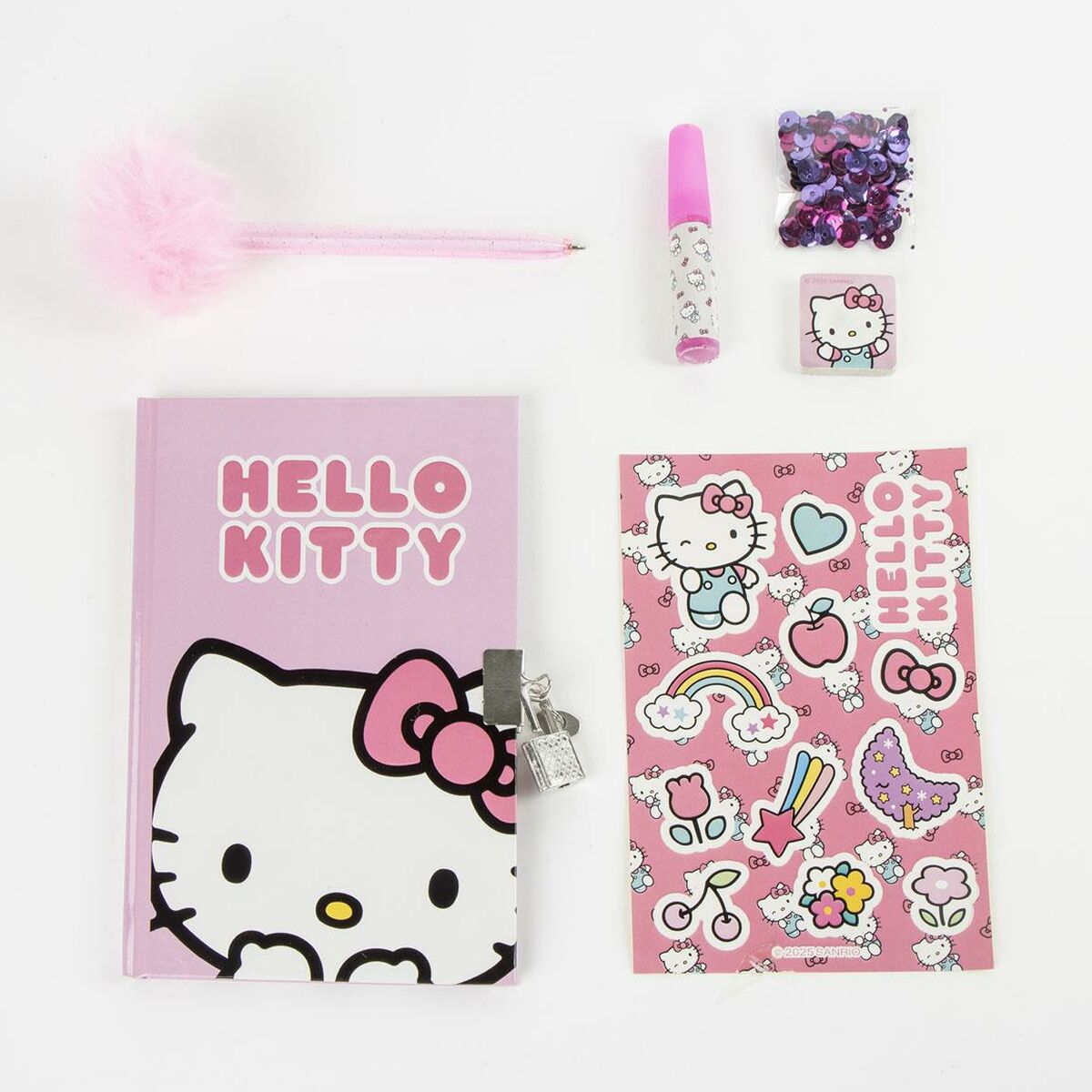 Image secondaire de Agenda avec accessoires Hello Kitty