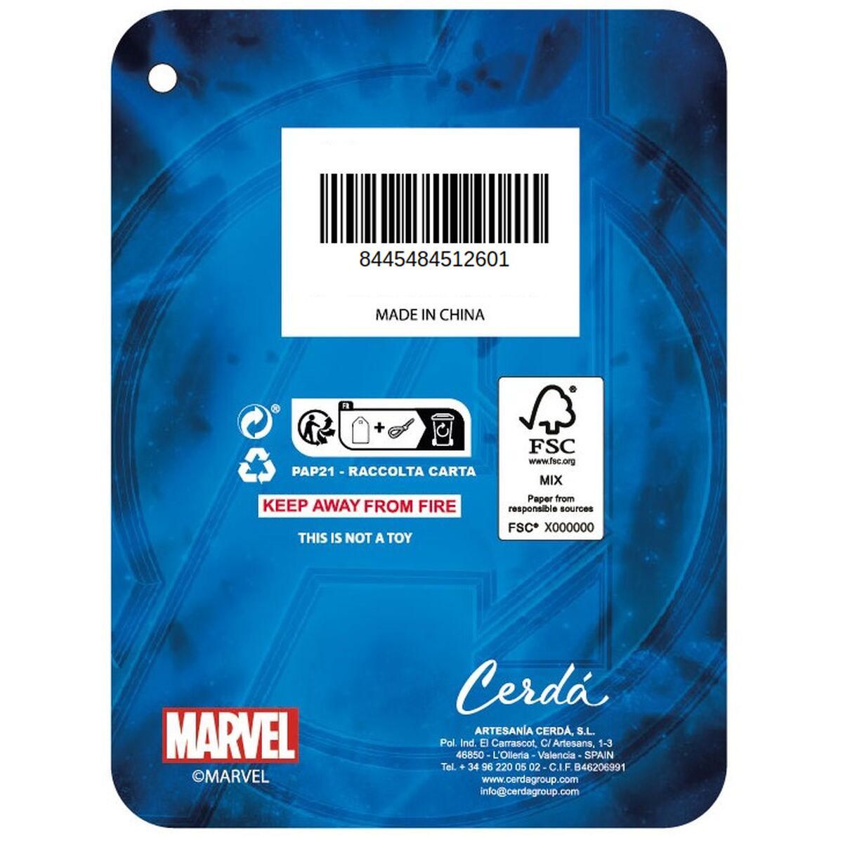 Image secondaire de Boîte d’Activités pour coloriage The Avengers Bleu