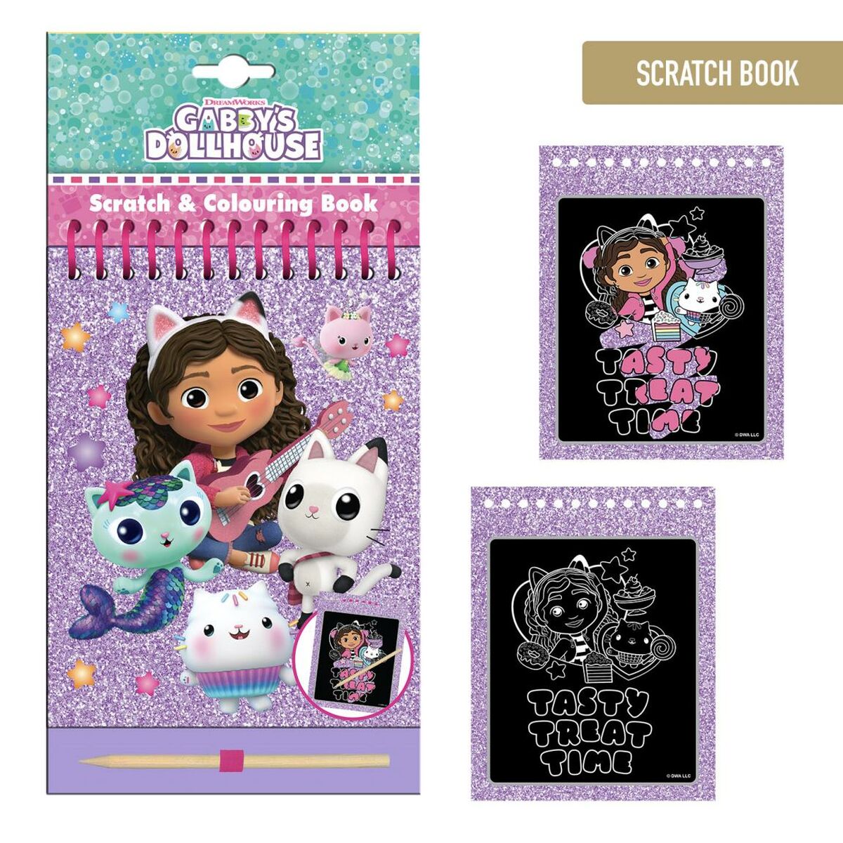 Image secondaire de Kit de Dessin Gabby's Dollhouse Scratch