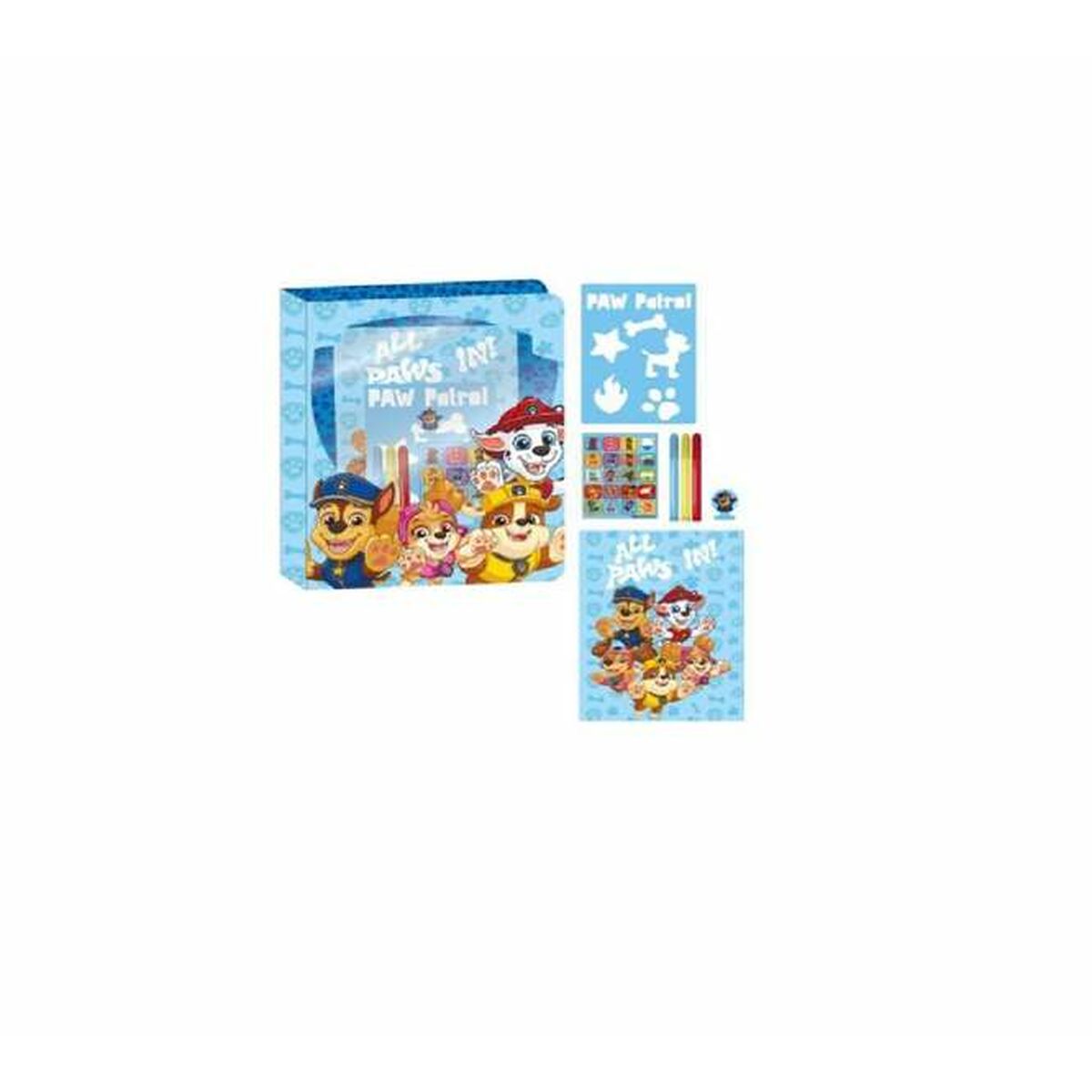 Schrijfset The Paw Patrol Multicolour 8 Onderdelen