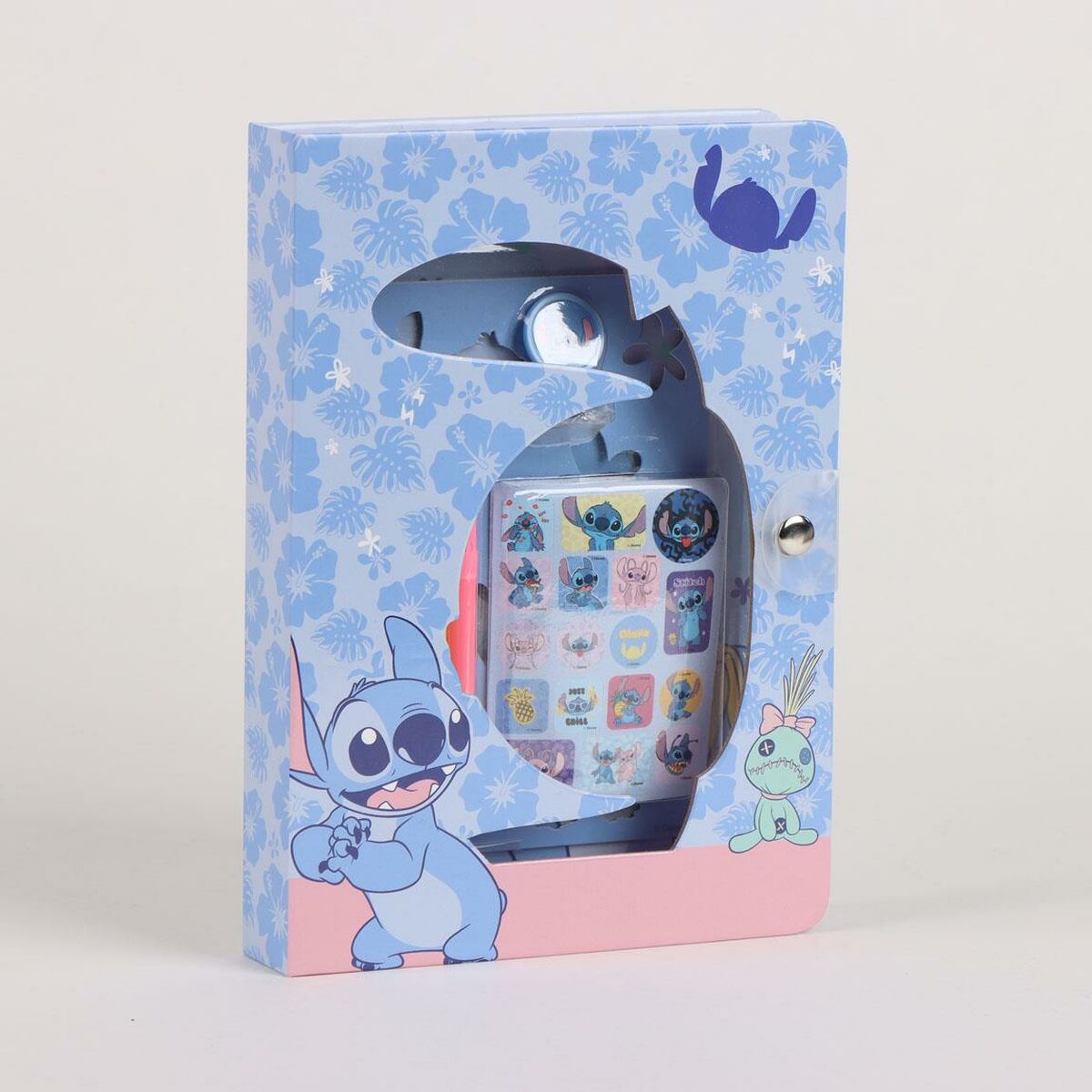 Schrijfset Stitch Multicolour 8 Onderdelen