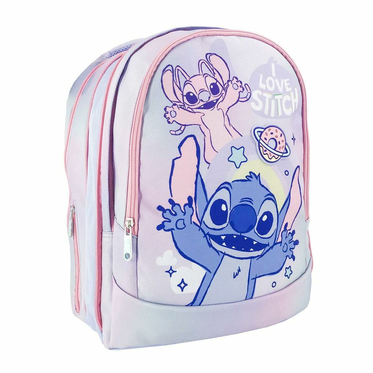 Cartable Stitch Lila 31 x 14 x 41 cm
