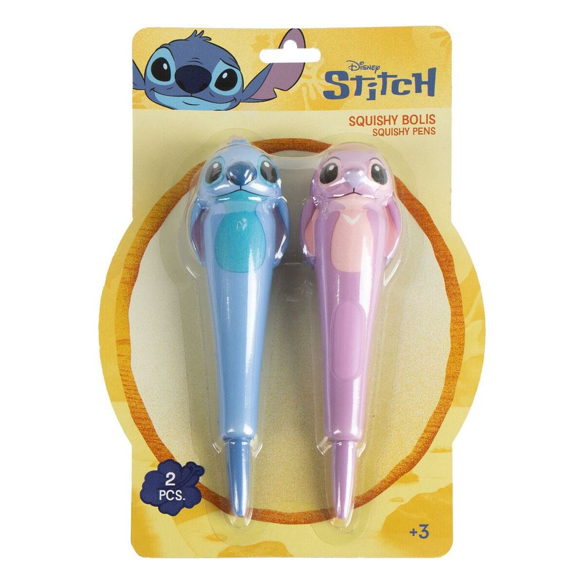 Crayon Stitch Squishy Multicouleur 2 Unités