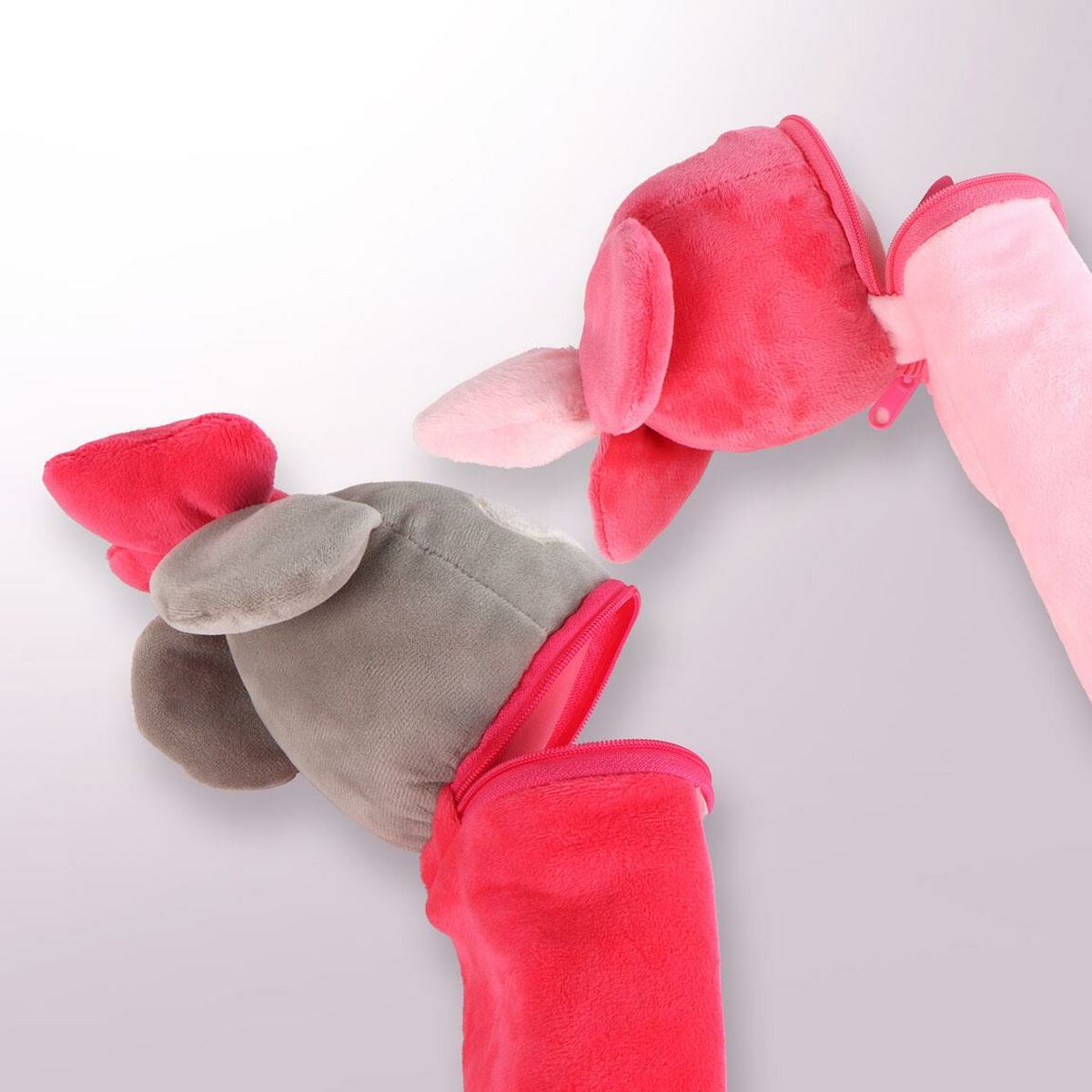 Image secondaire de Trousse Scolaire avec Accessoires Minnie Mouse Rouge 6 Pièces