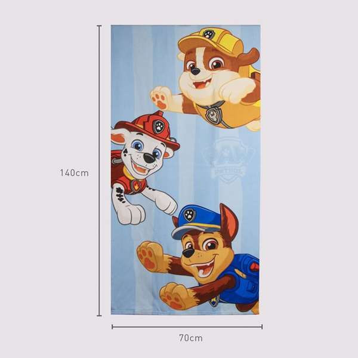 Beach Towel The Paw Patrol Light Blue 70 x 140 cm