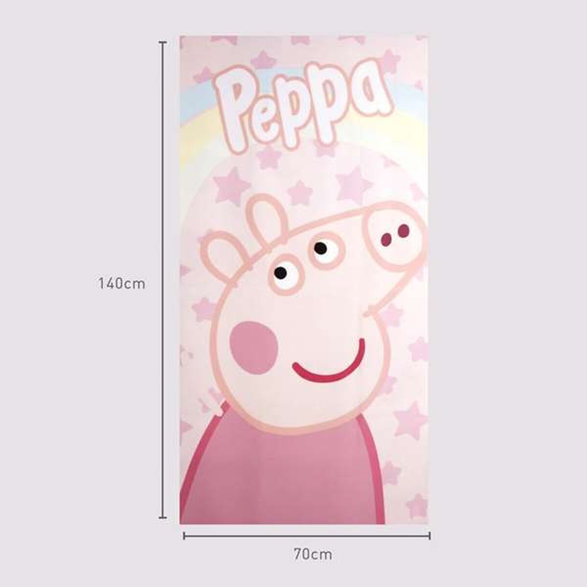 Beach Towel Peppa Pig Light Pink 70 x 140 cm