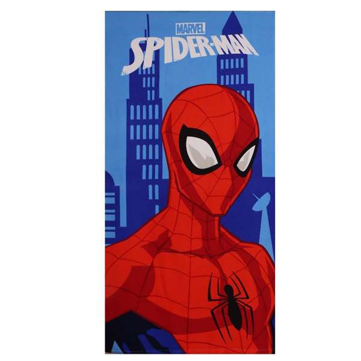 Strandhanddoek Spider-Man Blauw 70 x 140 cm