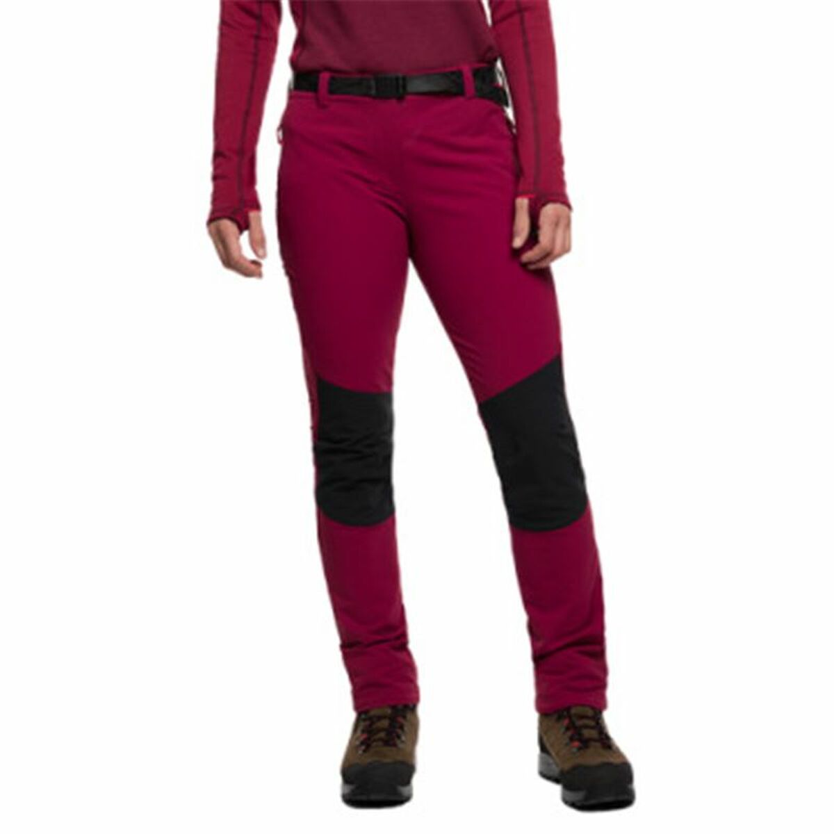 Pantalon de sport long Trangoworld Dunai Dr Rouge carmin Femme