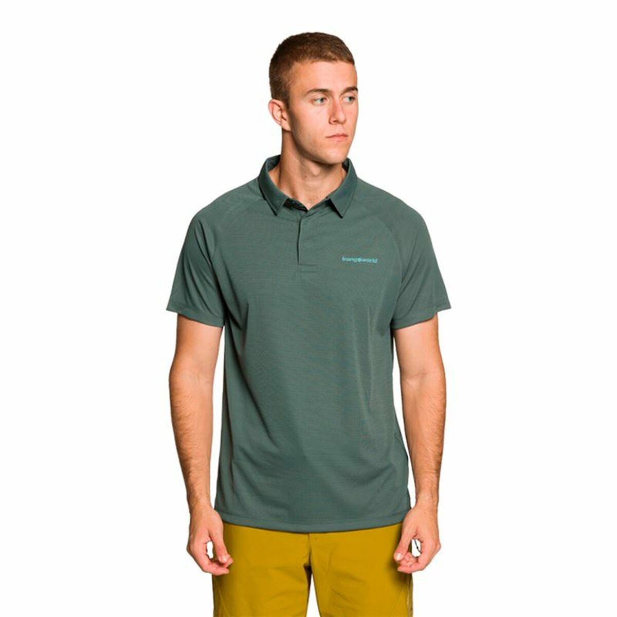 Image secondaire de Polo à manches courtes homme Trangoworld Bonete Bleu