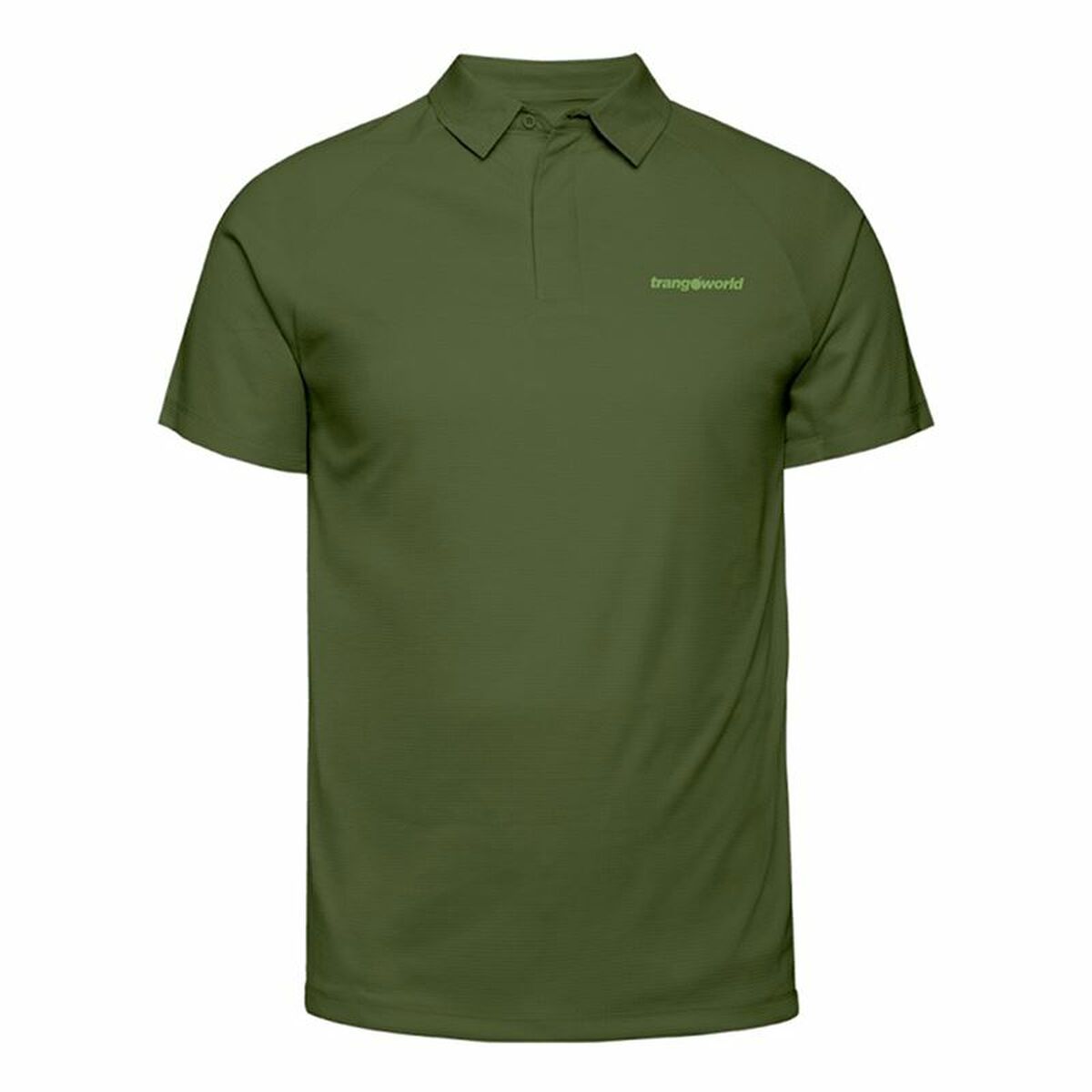 Polo à manches courtes homme Trangoworld Bonete Olive