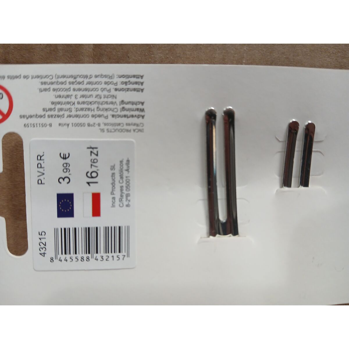 Hair Clips Inca 2 Units Crown Lasso