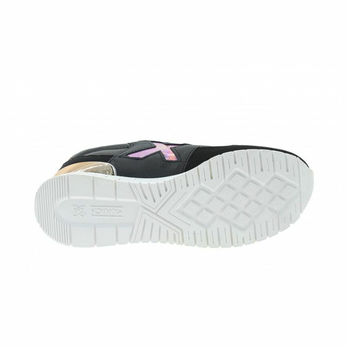 Dames casual sneakers Munich Dash 152 Zwart