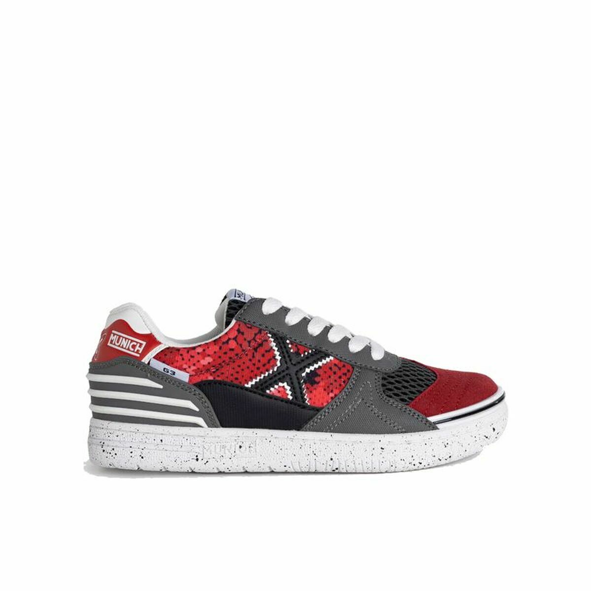 Chaussures casual homme Munich G-3 Patch Rouge