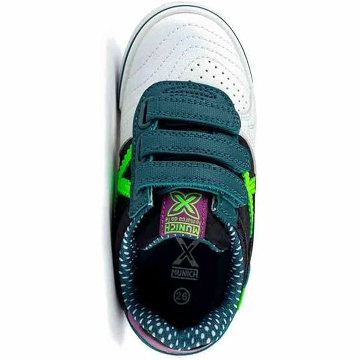 Image secondaire de Chaussures de Futsal pour Adultes Munich G-3 Kid Vco 434 Turquoise