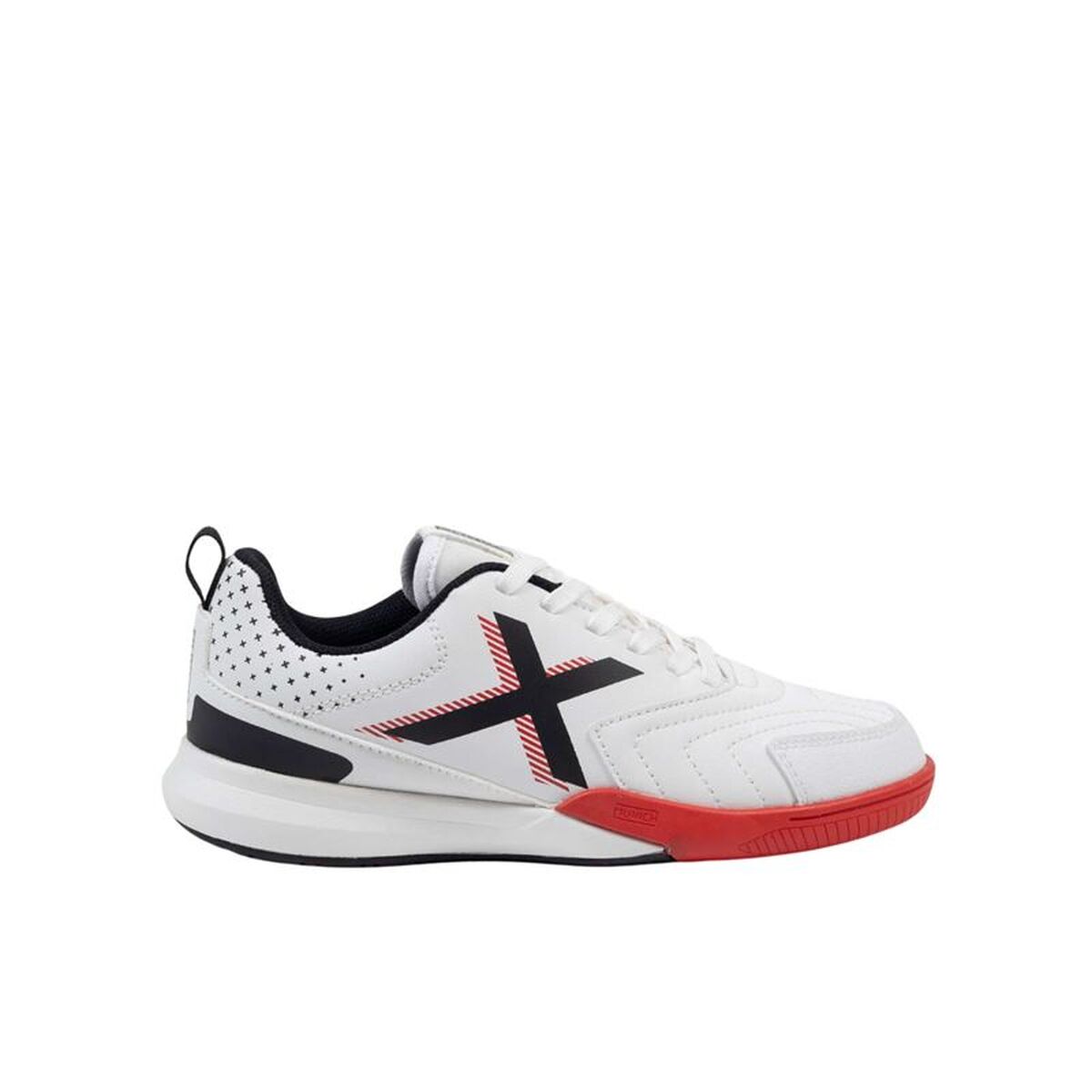 Kinder Zaalvoetbalschoenen Munich Rondito Kid 11 Wit