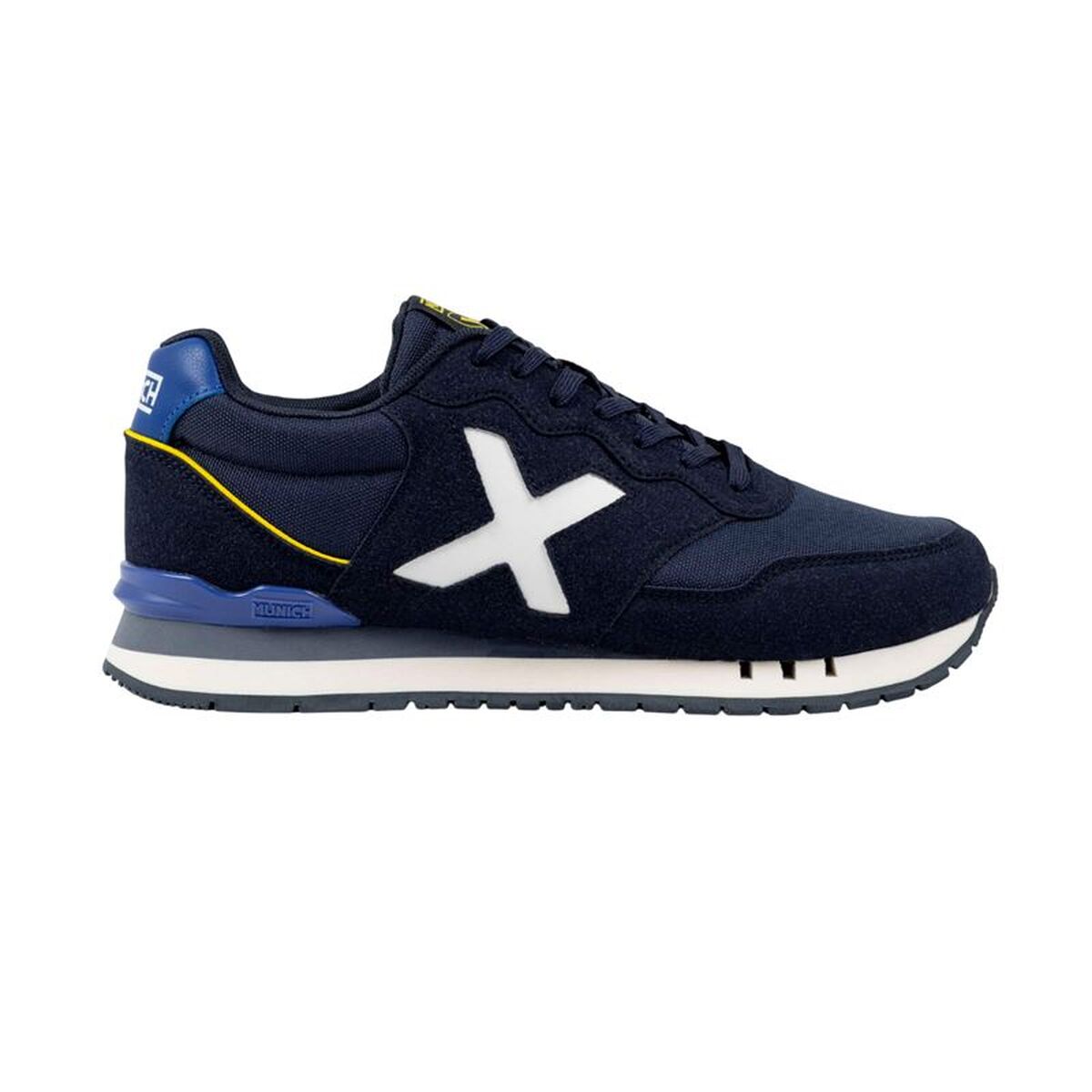 Casual Herensneakers Munich Dash 261 Donkerblauw