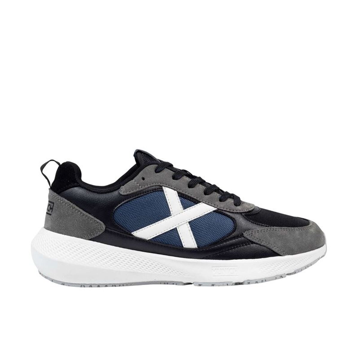 Casual Herensneakers Munich Loop 03 Zwart