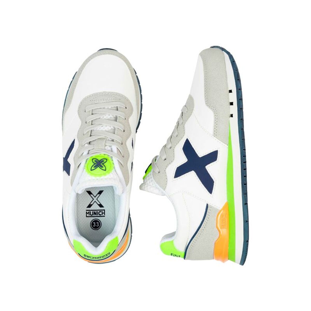 Sportschoenen voor Kinderen Munich Dash Kid 165 Wit