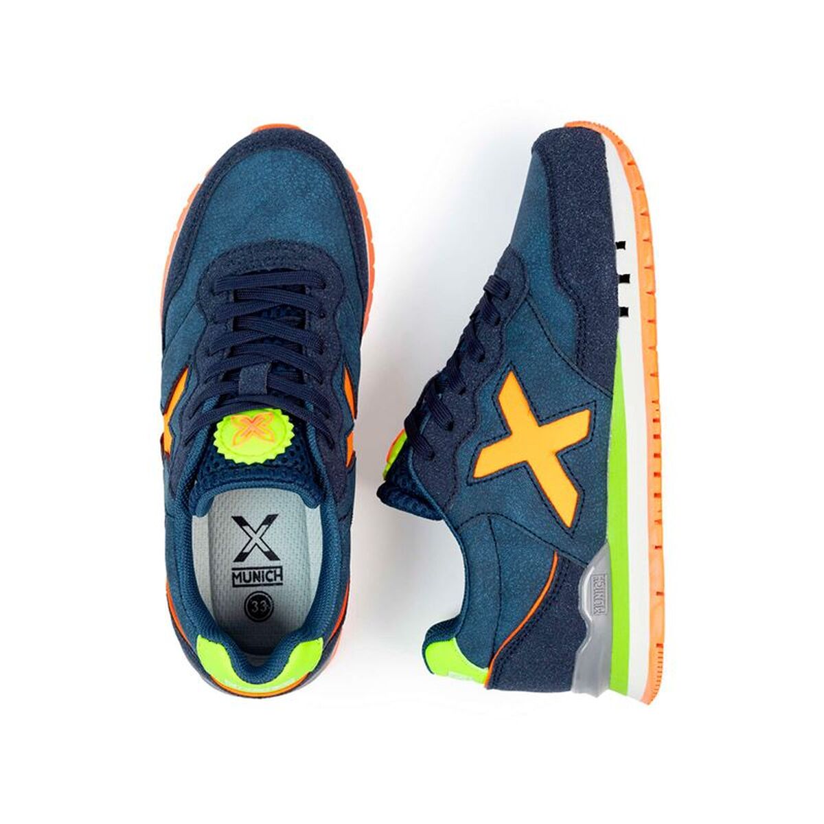 Sportschoenen voor Kinderen Munich Dash Kid 167 Blauw
