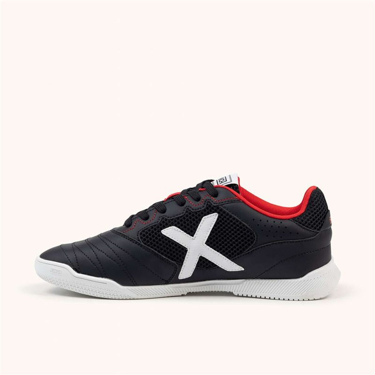 Casual Herensneakers Munich Debut 03 Zwart