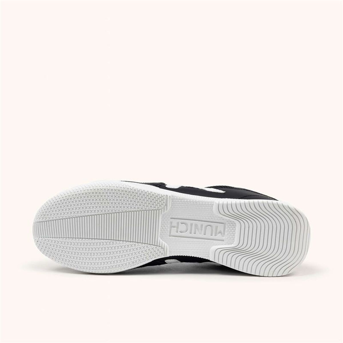 Casual Herensneakers Munich Debut 03 Zwart