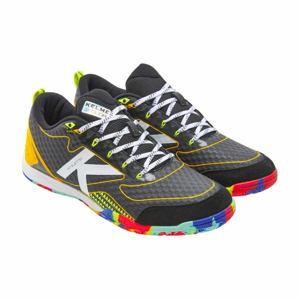 Kinder Zaalvoetbalschoenen Kelme Stiletto Zwart