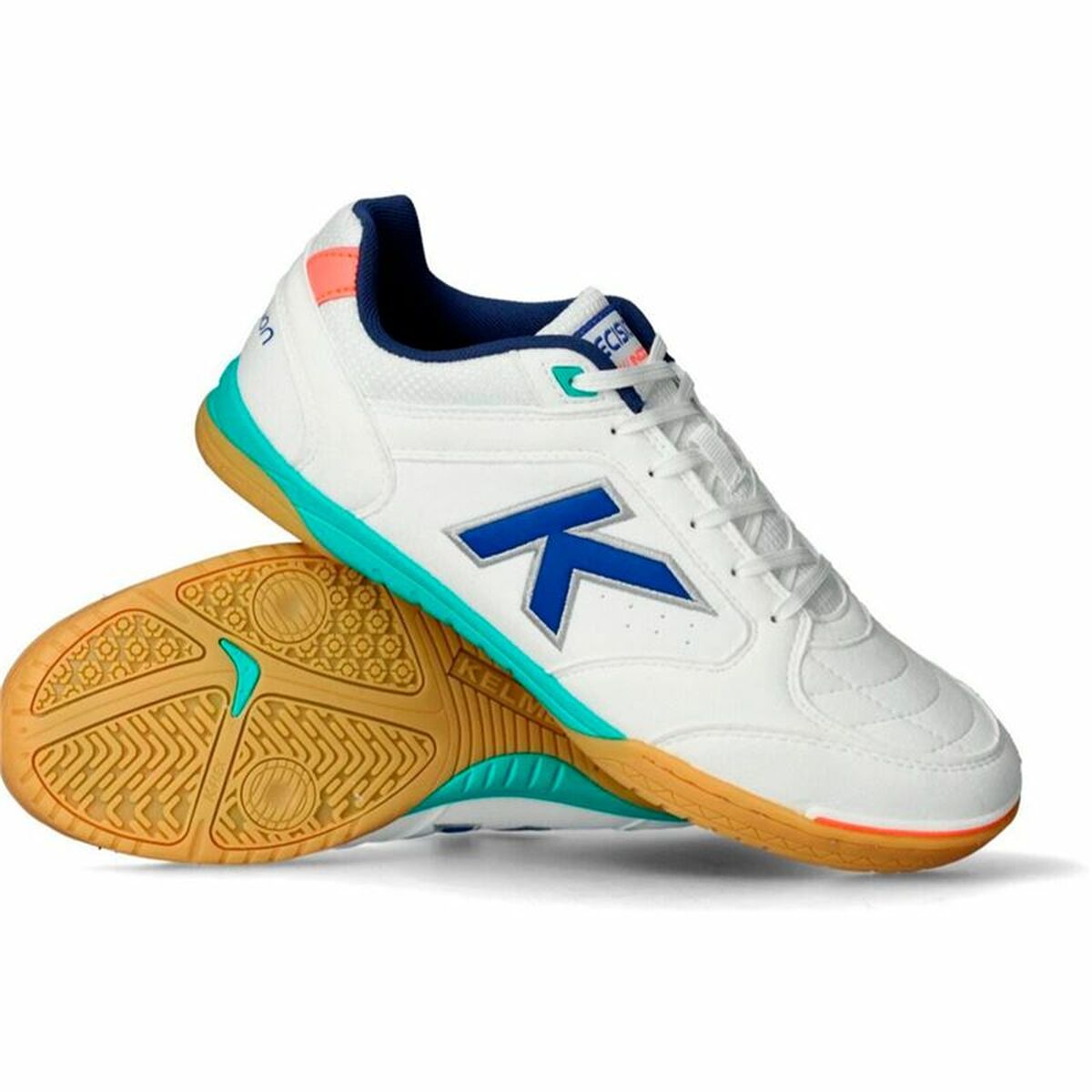 Volwassenen Zaalvoetbalschoenen Kelme Precision Wit