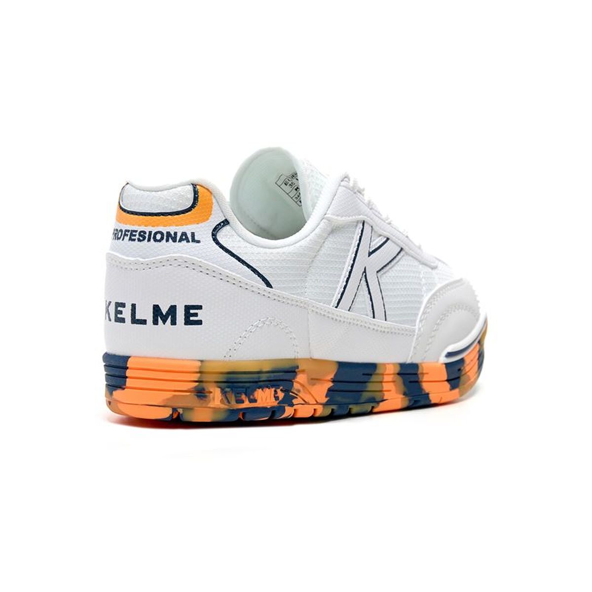 Kinder Zaalvoetbalschoenen Kelme Trueno Lace Wit