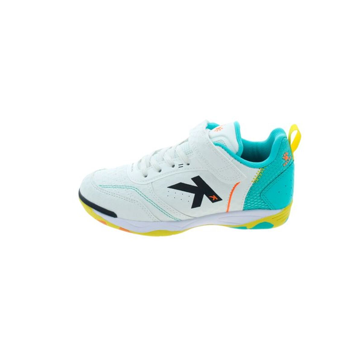 Kinder Zaalvoetbalschoenen Kelme Goleiro Elastic Indoor Wit