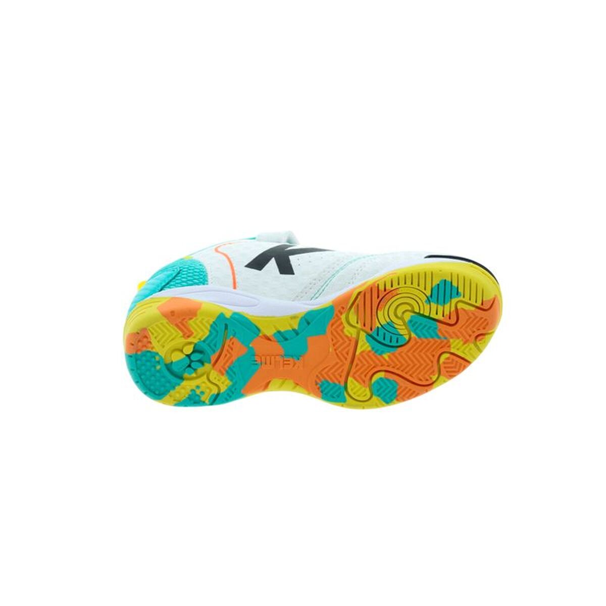 Kinder Zaalvoetbalschoenen Kelme Goleiro Elastic Indoor Wit