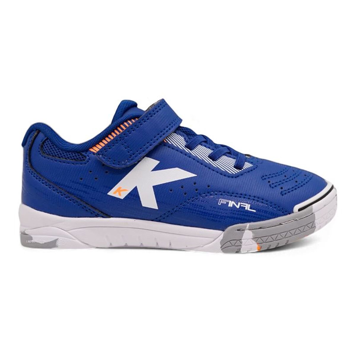 Kinder Zaalvoetbalschoenen Kelme Final Elastic Indoor Blauw