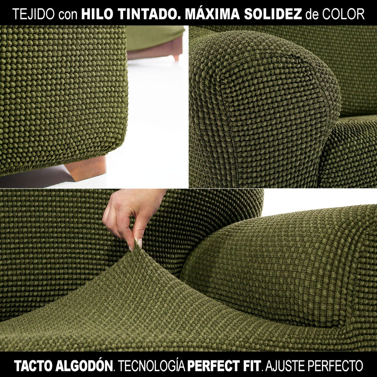 Sofabezug Sofaskins NIAGARA grün (Restauriert B) - Thumbnail 8