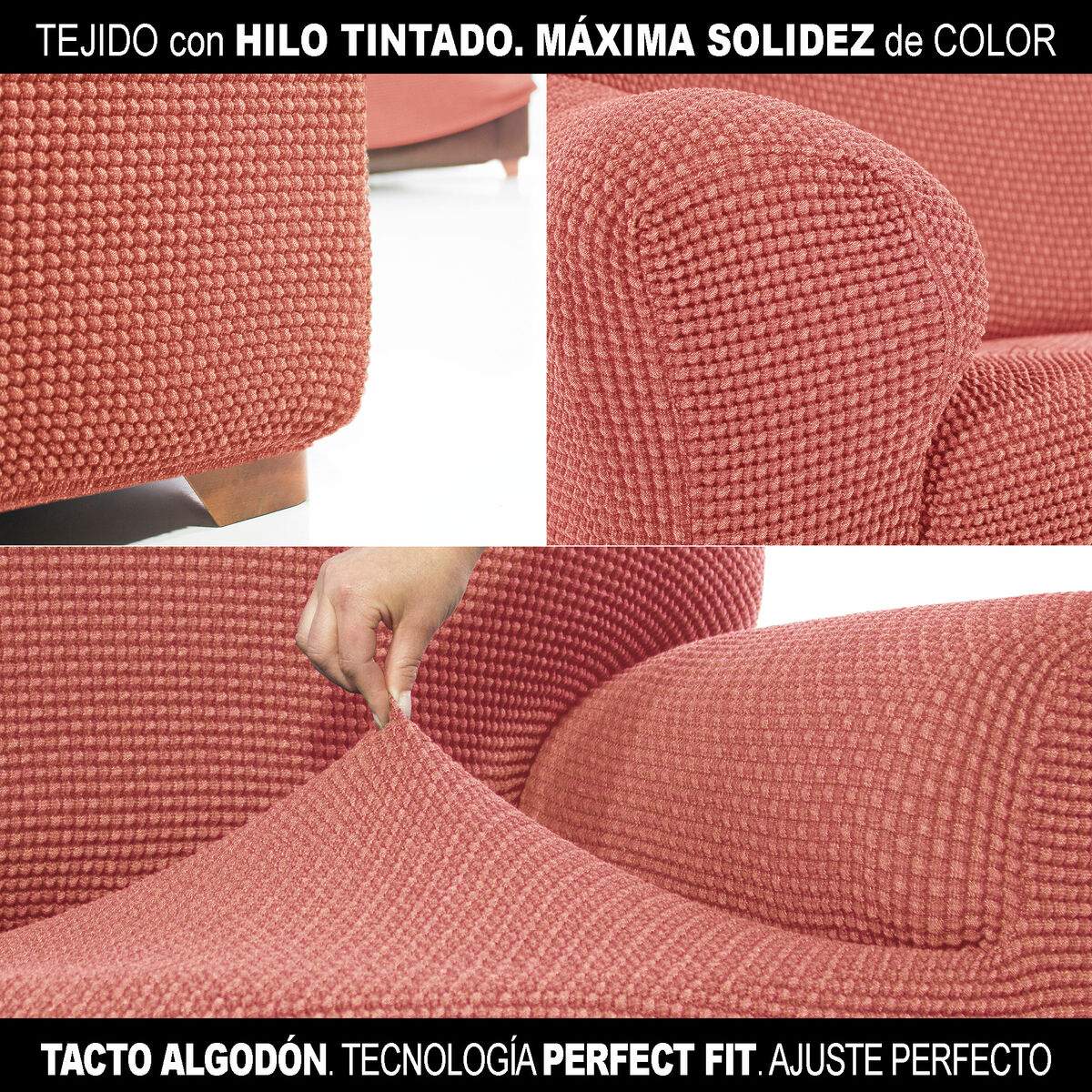 Hoes voor chaise longue met korte linkerarm Sofaskins NIAGARA 210 - 340 cm