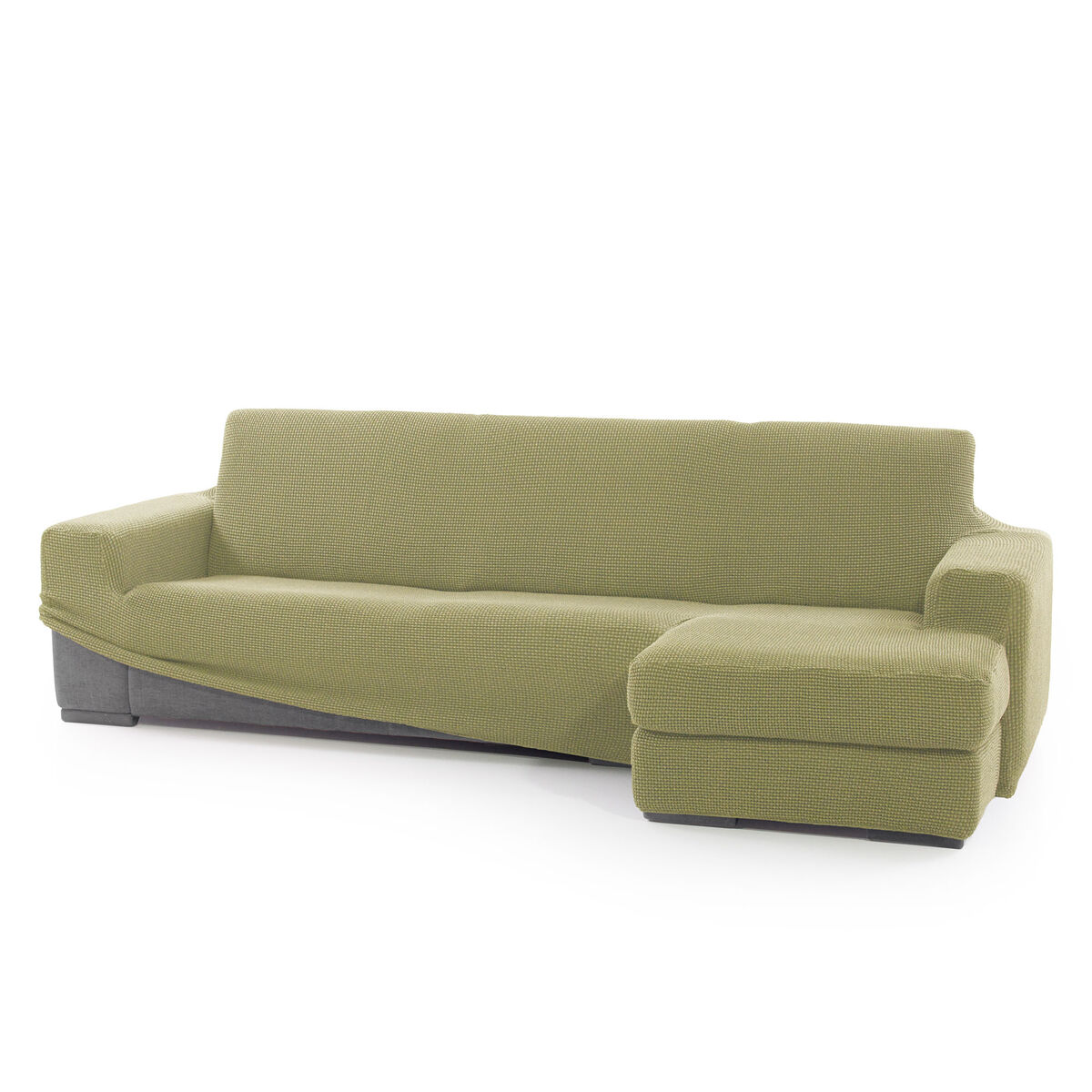 Hoes voor chaise longue met korte armleuning rechts Sofaskins NIAGARA Pistache (Refurbished B)