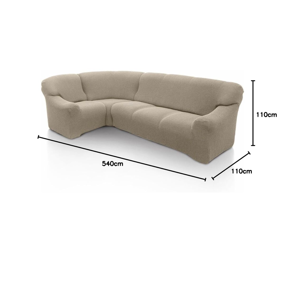 Sofabezug Sofaskins NIAGARA Beige (Restauriert A) - Thumbnail 2