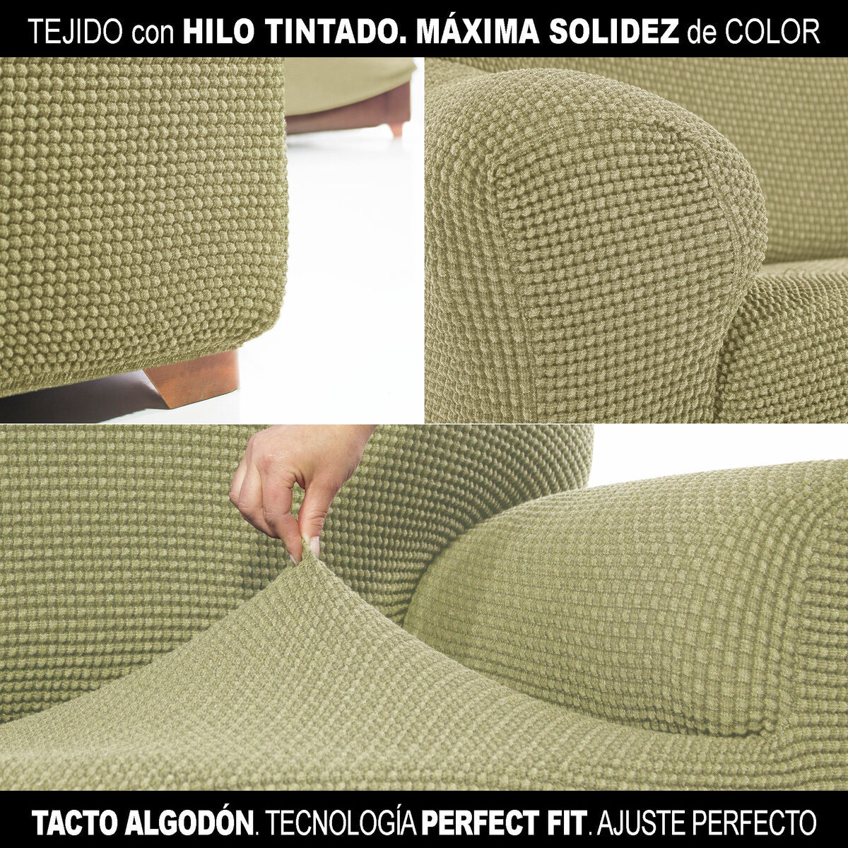 Sofabezug Sofaskins NIAGARA Pistazienfarben (Restauriert C) - Thumbnail 8