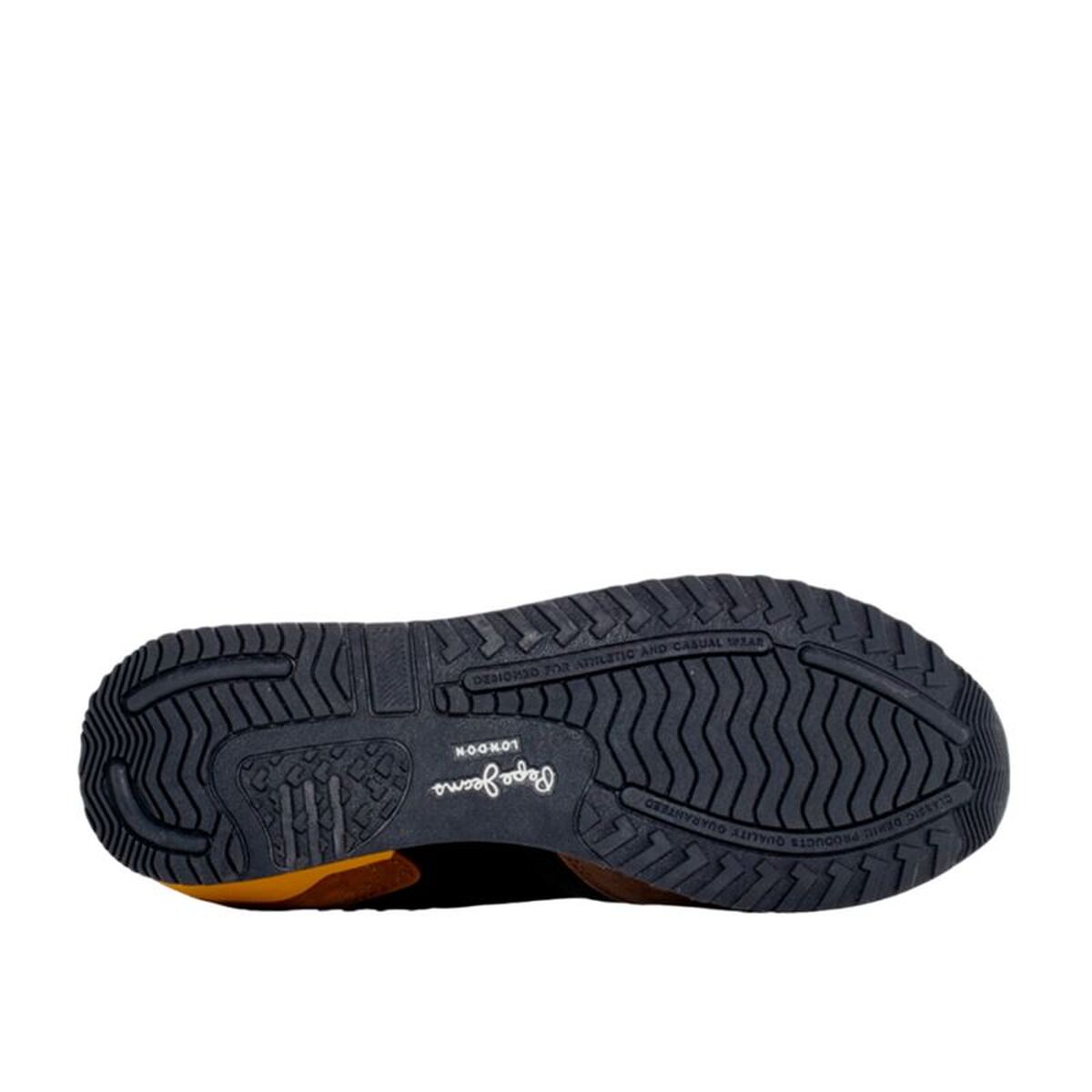 Casual Herensneakers Pepe Jeans Dark Stone Beige Lichtbruin