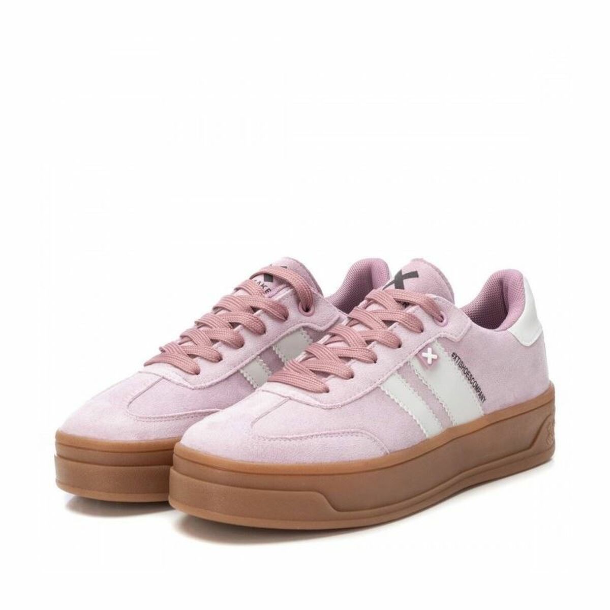 Image secondaire de Chaussures de sport pour femme XTI XTI Antelina Nude Rose clair