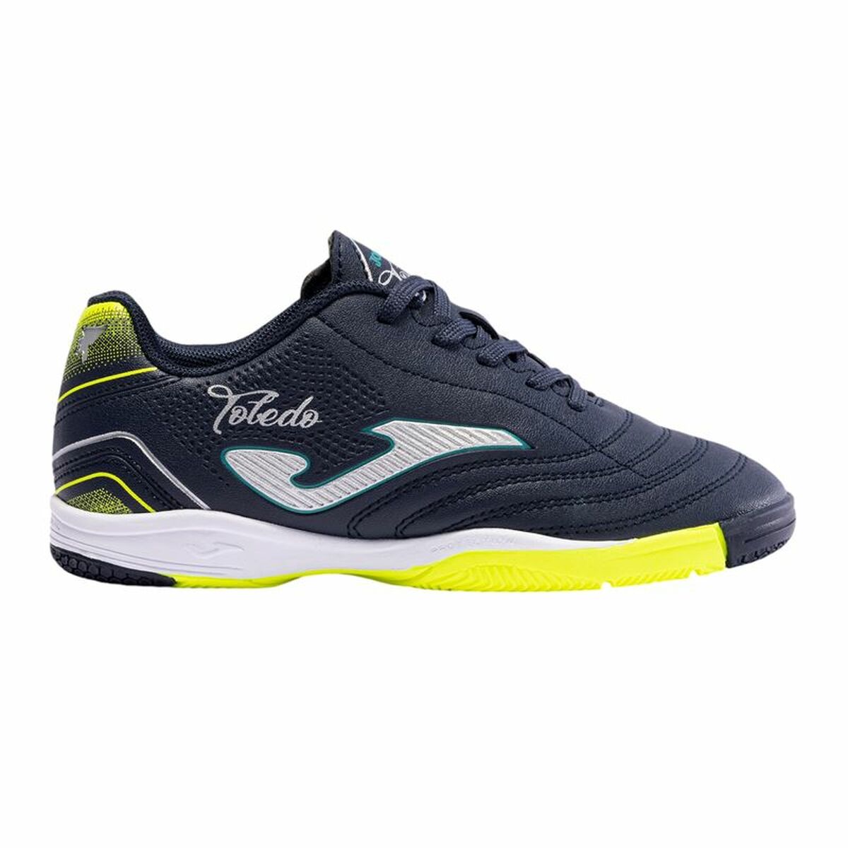 Image secondaire de Chaussures de Futsal pour Enfants Joma Sport Toledo 2403 Bleu foncé Blue marine