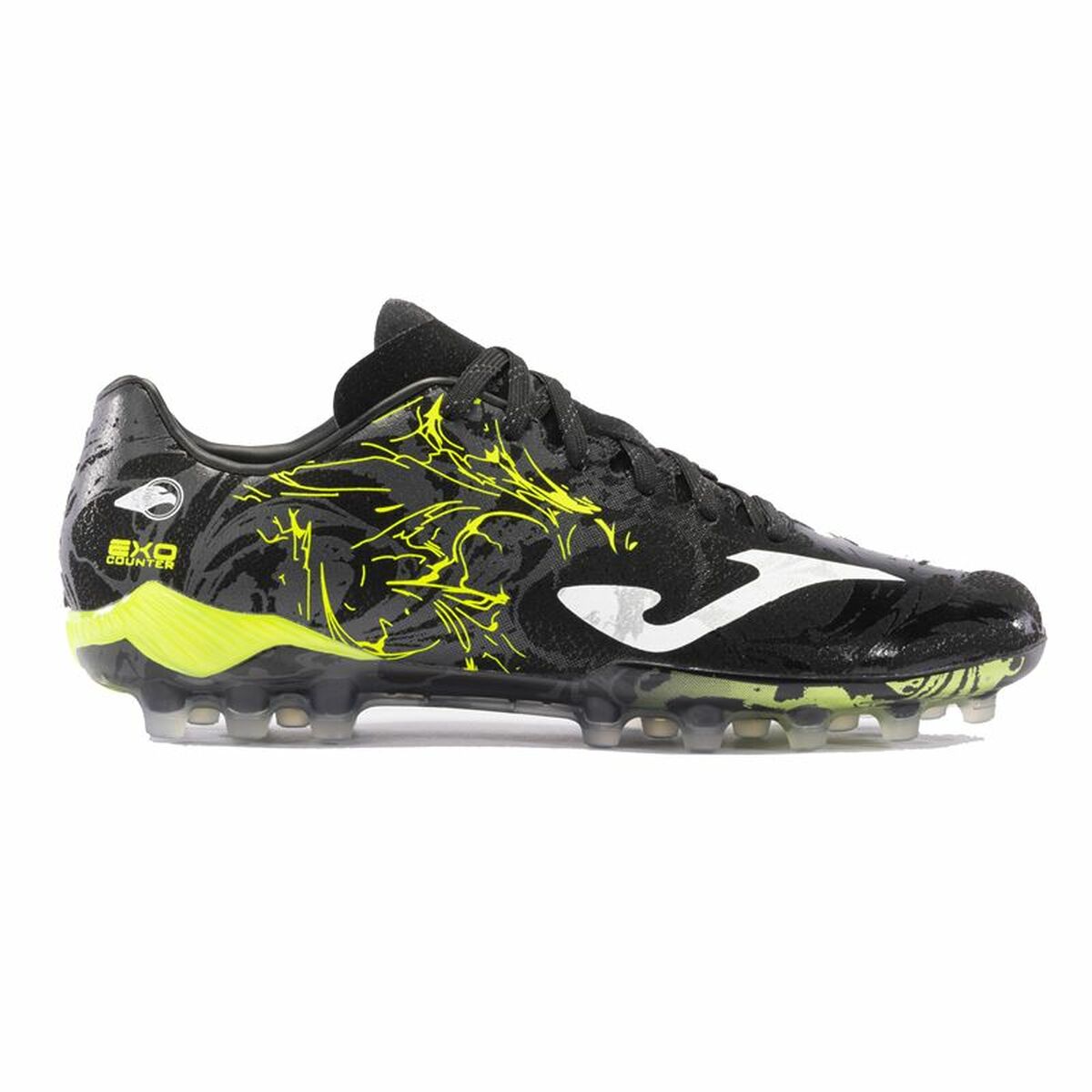 Chaussures de Football pour Adultes Joma Sport Supercopa 2401 Jaune Noir