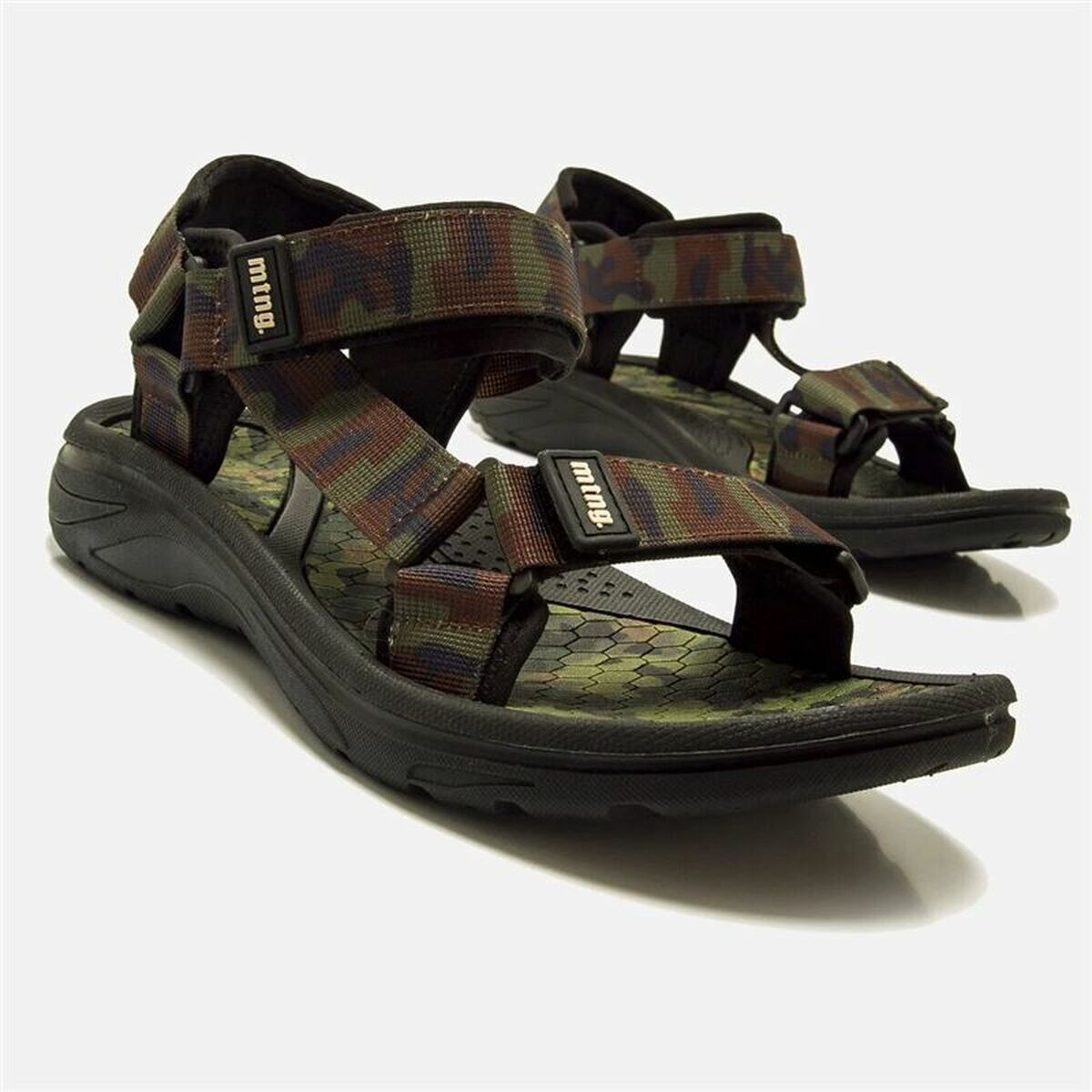 Heren Slippers Mustang 2025 V Attitude Olijf