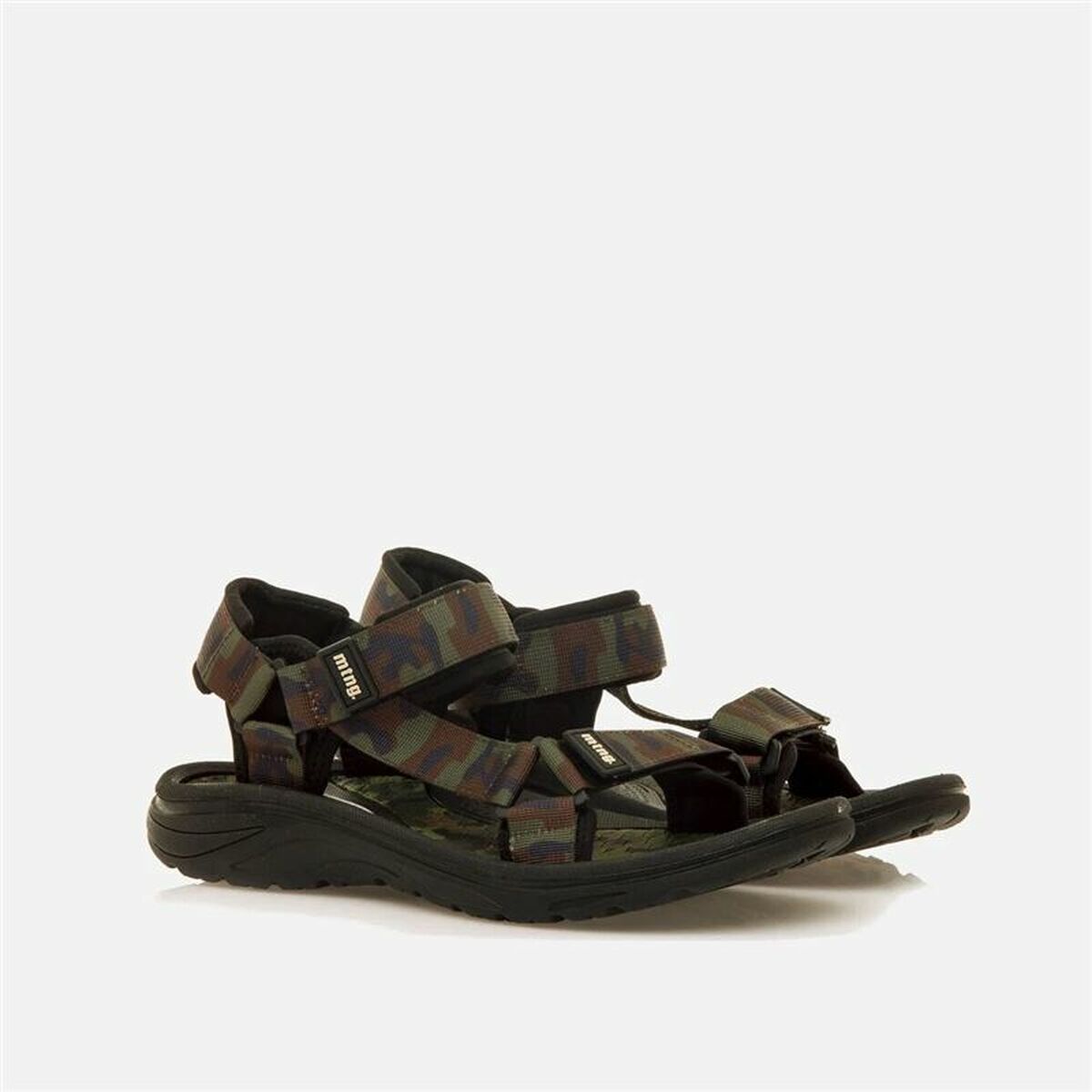 Heren Slippers Mustang 2025 V Attitude Olijf