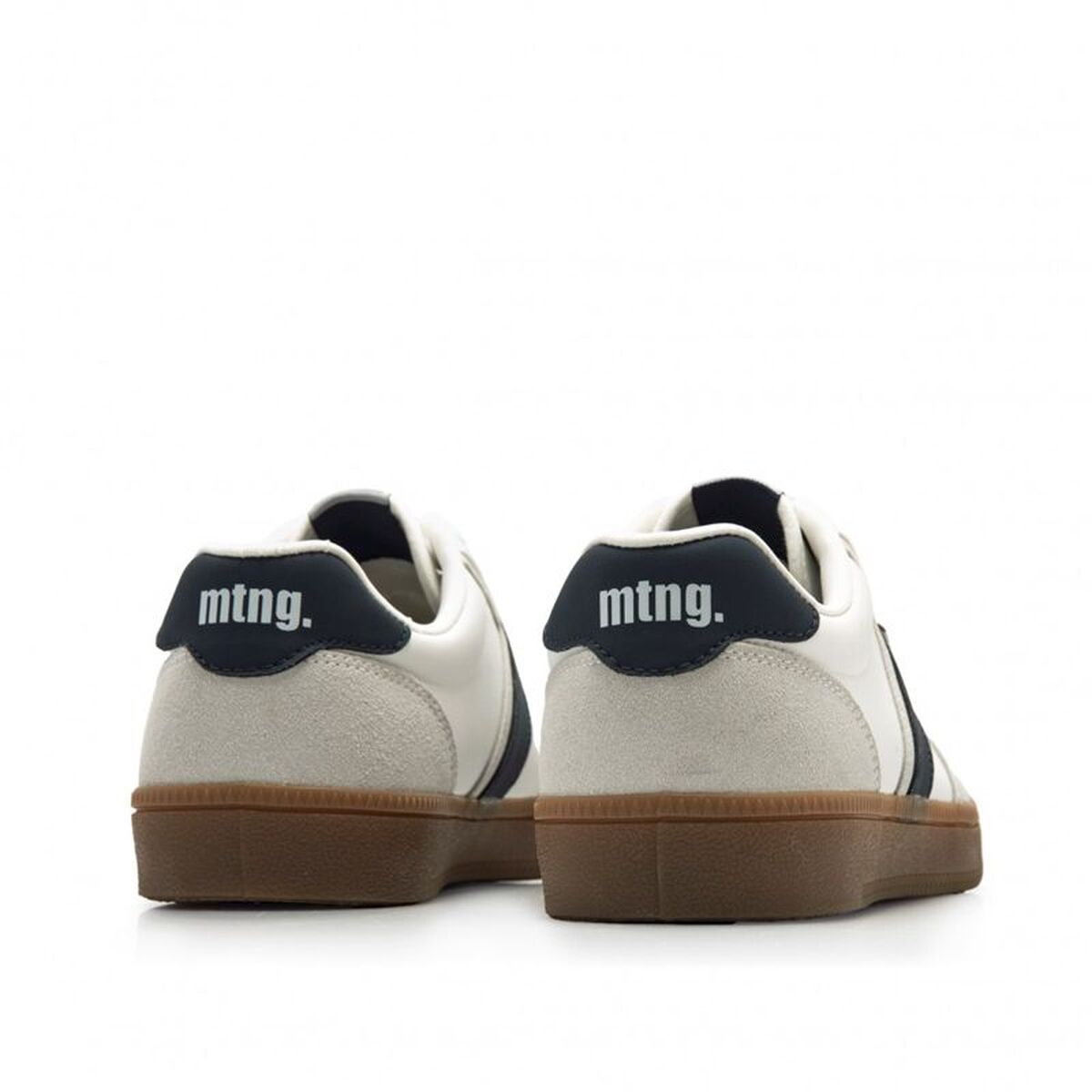 Casual Herensneakers Mustang Goal Wit