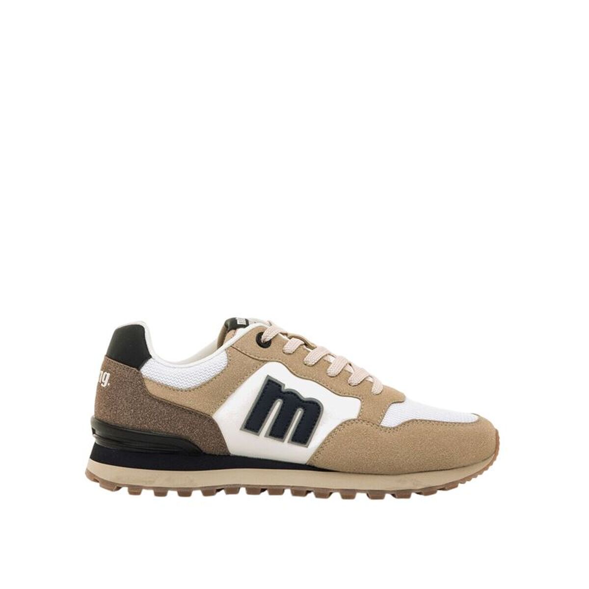 Casual Herensneakers Mustang Porlandos Beige